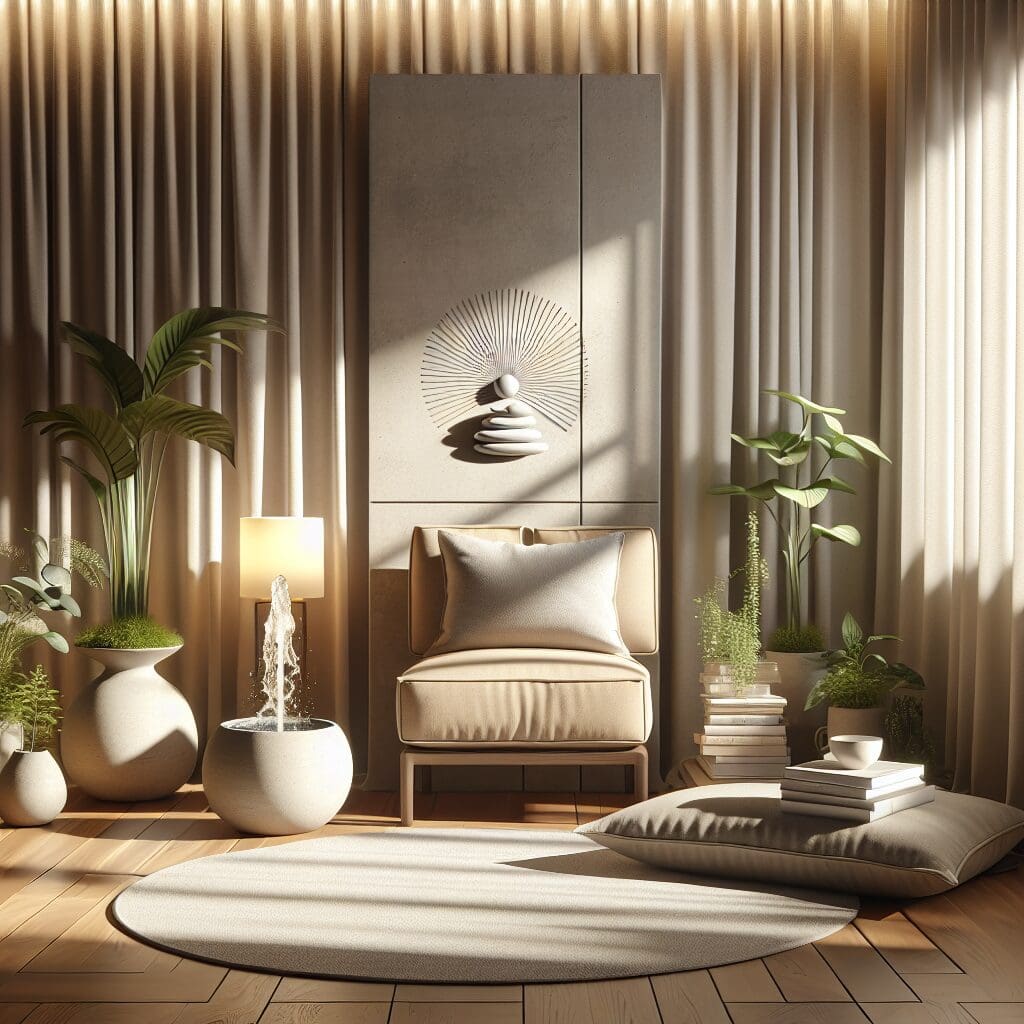 a living room filled with furniture and lots of windows, creating a welcoming space for mental health support and counseling