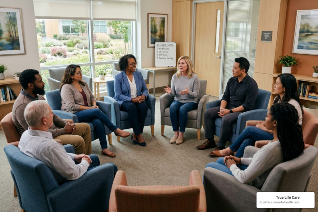inpatient psychiatric care for depression