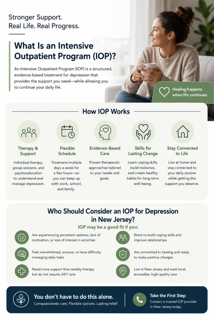 Intensive outpatient program for depression