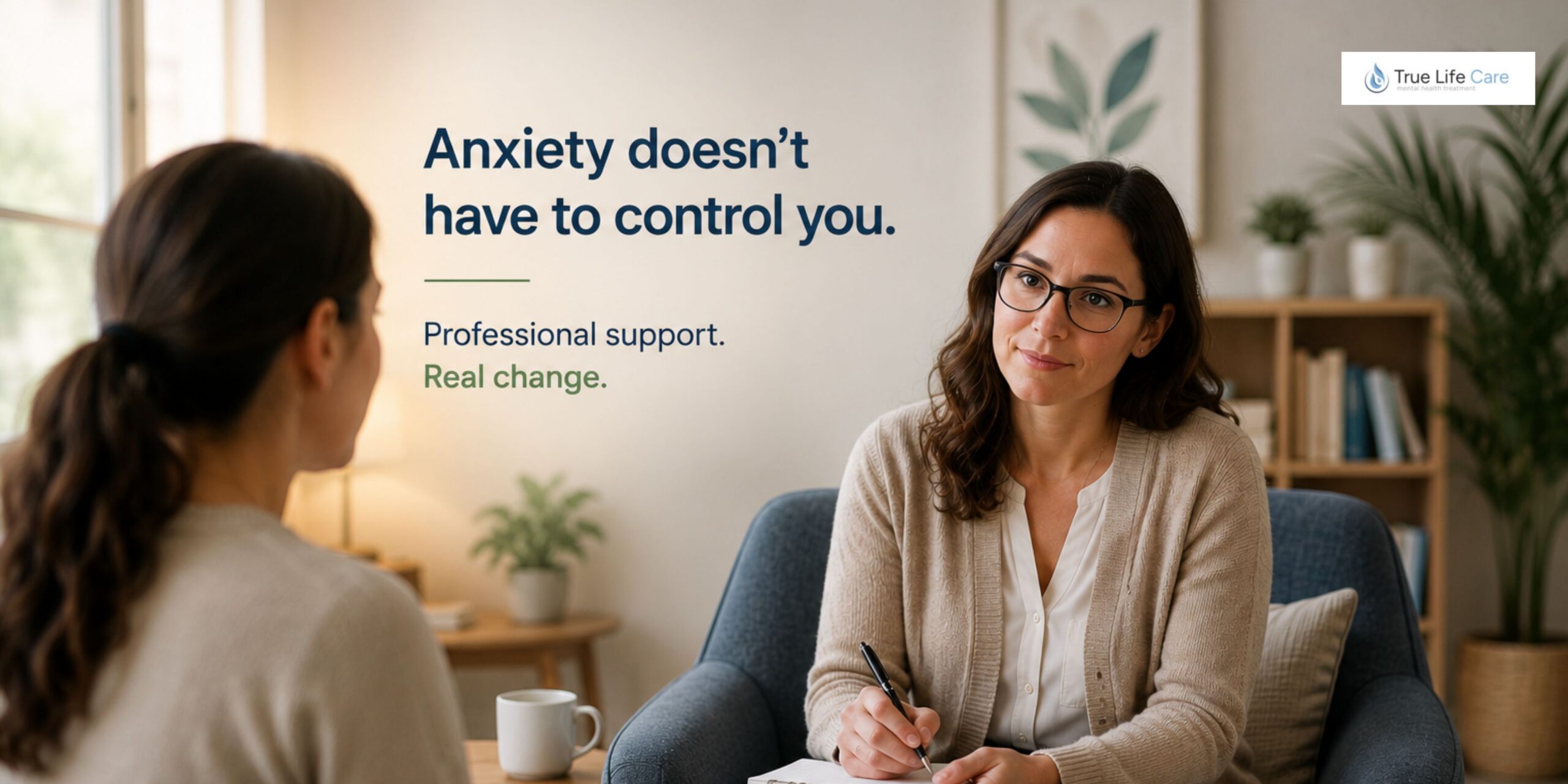 Anxiety doesn't have to control you