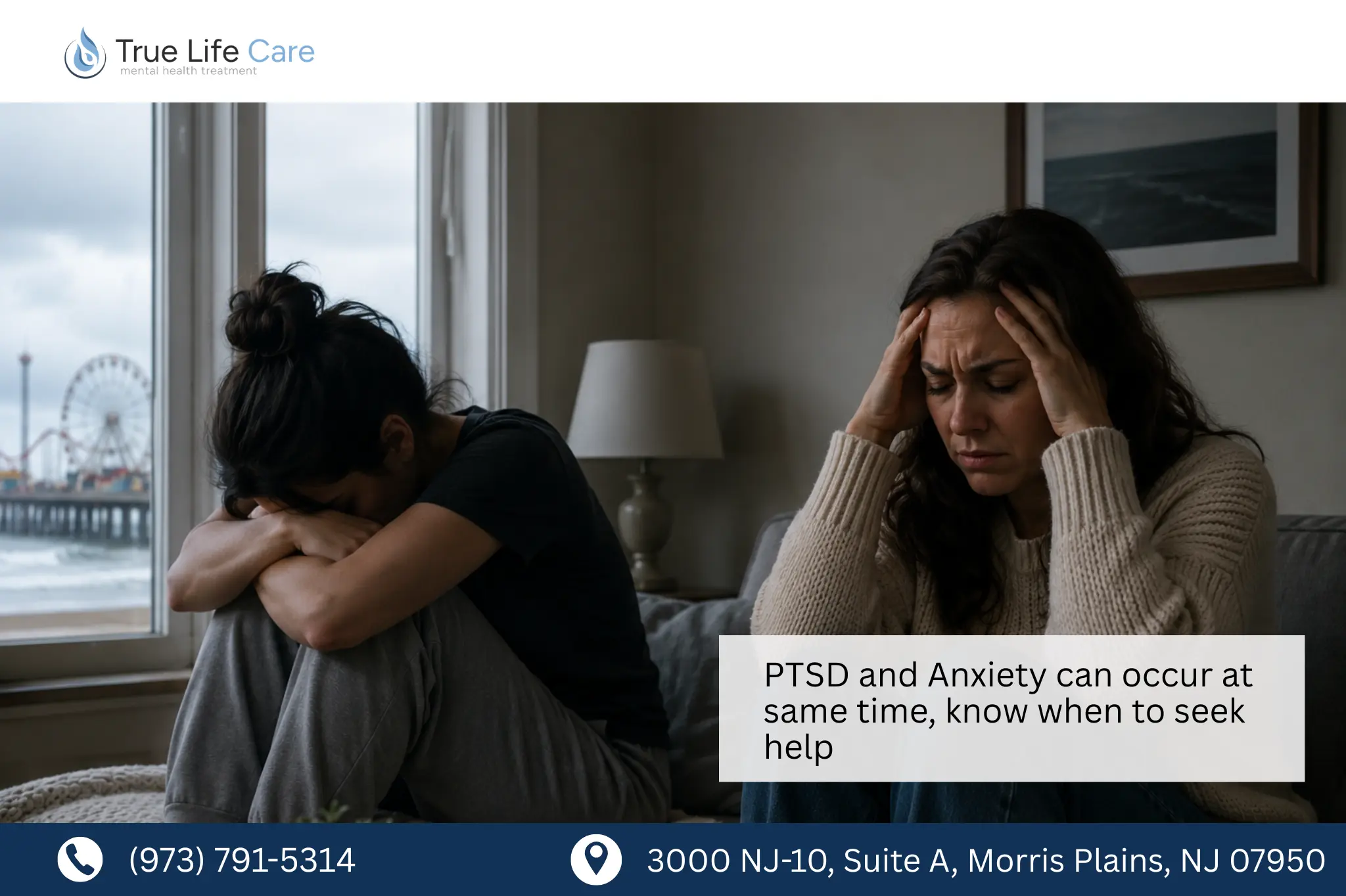 PTSD and Anxiety can occur at same time - true life care